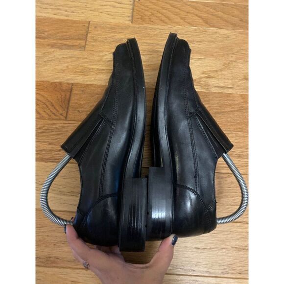 Men's Dockers ProStyle Shoes All Motion Comfort Black Leather Dress Shoes sz 8.5 - Picture 4 of 8